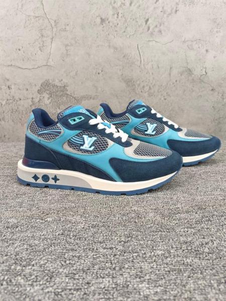 LOUIS VUITTON Run Away Sneakers 'Blue'