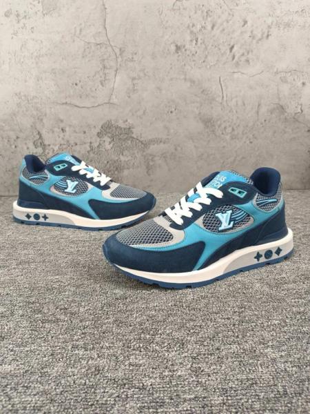 LOUIS VUITTON Run Away Sneakers 'Blue'