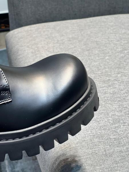 Balenciaga MEN'S SERGENT 20MM DERBY IN BLACK 701393WBD401000