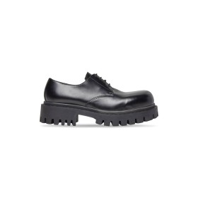 Balenciaga MEN'S SERGENT 20MM DERBY IN BLACK 701393WBD401000