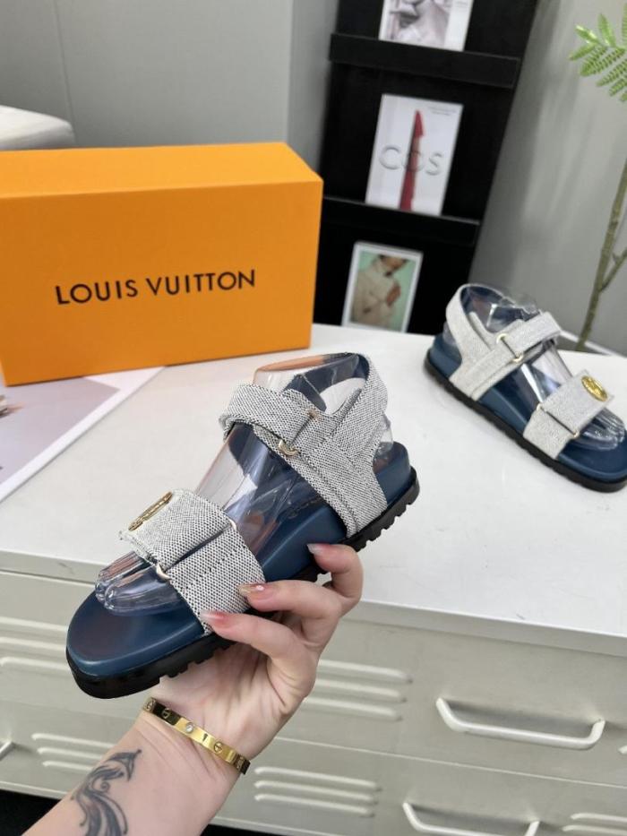 Louis Vuitton Sunset Flat Comfort Sandal 1ACS5C