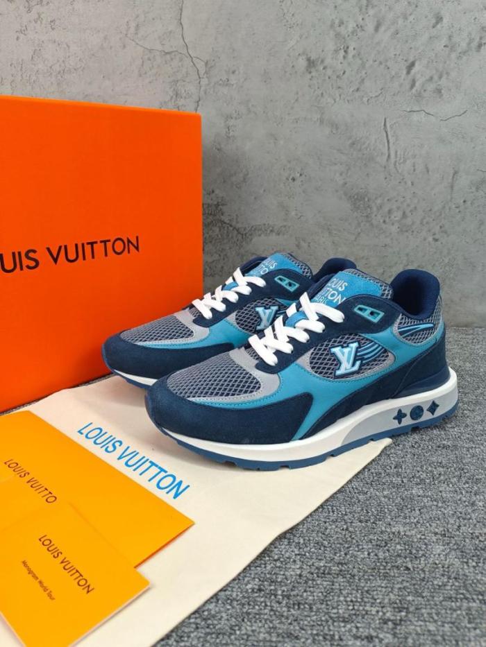 LOUIS VUITTON Run Away Sneakers 'Blue'