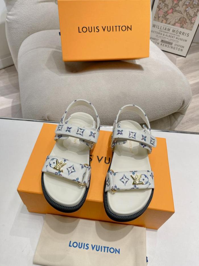 Louis Vuitton Sunset Flat Comfort Sandal 1ACSH3