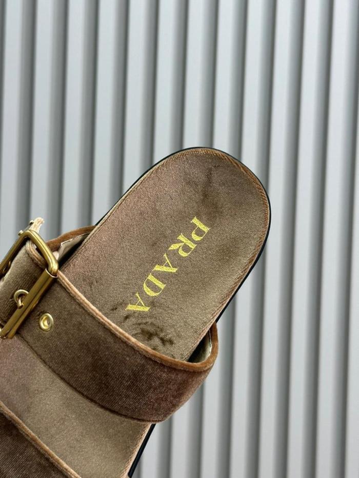 Prada Velvet slides Oak 1XX715_068_F0316_F_010