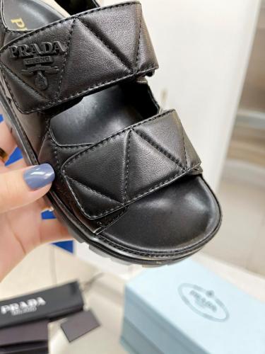 Prada Padded nappa leather sandals 1X721M_038_F0002_F_D020