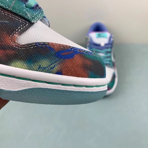 Nike SB Dunk Low Futura Laboratories Bleached Aqua