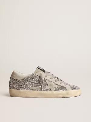Golden Goose Super-Star Glitter Sneakers