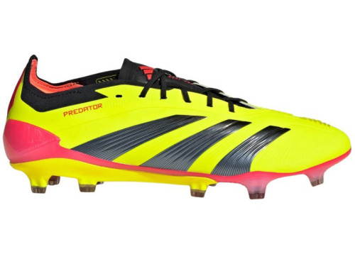 adidas Predator 24 Elite Laceless FG Team Solar Yellow Core Black Solar Red