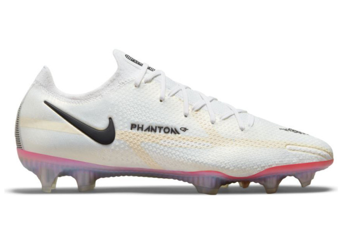 Soccer shoes Nike Phantom GT2 Elite FG White Bright Crimson CZ9890-121