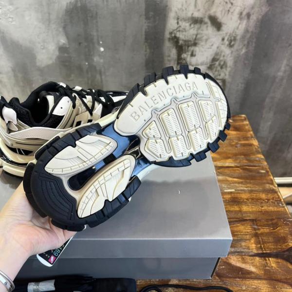 Balenciaga Track Beige Black