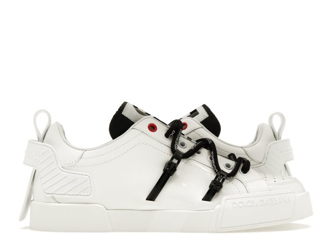 Dolce & Gabbana Portofino Strapped White Black