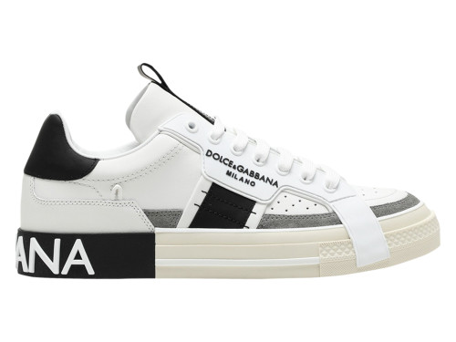 Dolce & Gabbana Custom 2.Zero Low White Black Grey