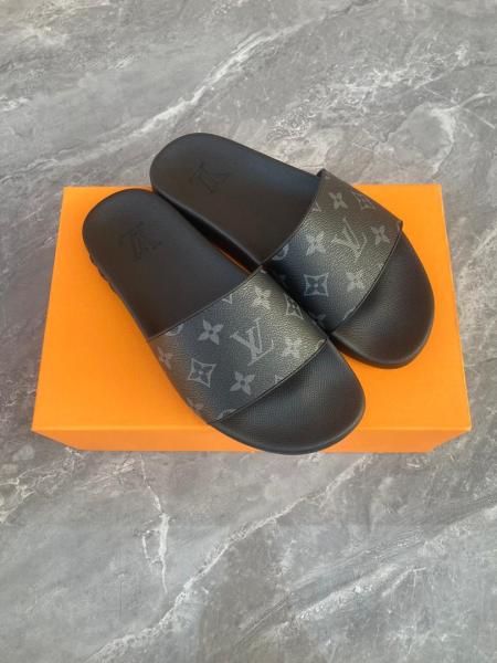 Louis Vuitton Waterfront Mule 'Black Monogram'