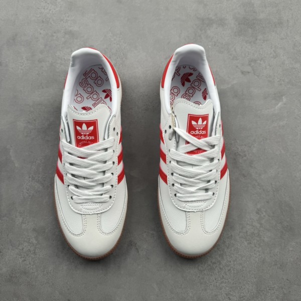 adidas Samba OG White Solar Red Gum (W)