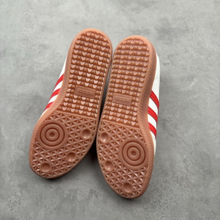 adidas Samba OG White Solar Red Gum (W)