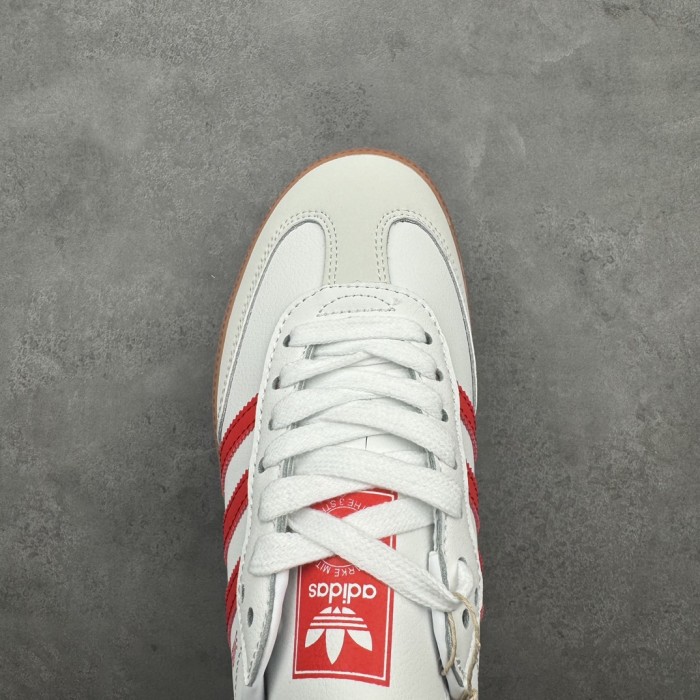adidas Samba OG White Solar Red Gum (W)