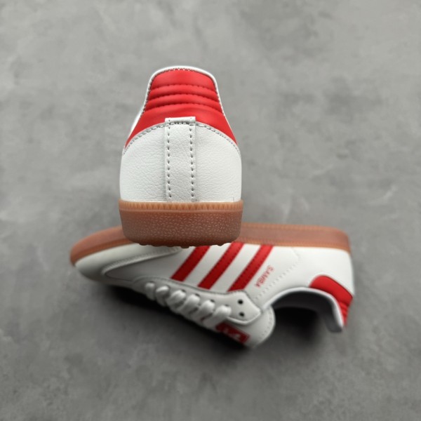 adidas Samba OG White Solar Red Gum (W)