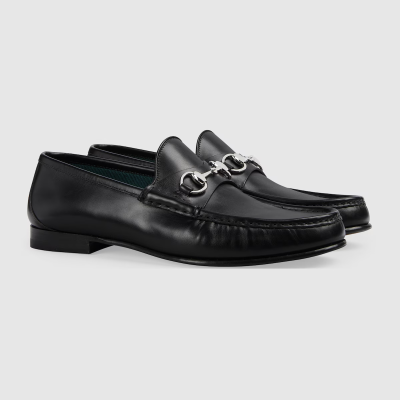 GUCCI Horsebit 1953 Loafers Men's Black