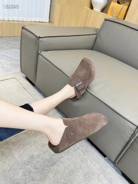 Balenciaga Sunday Mules 'Tan Matte Calfskin'