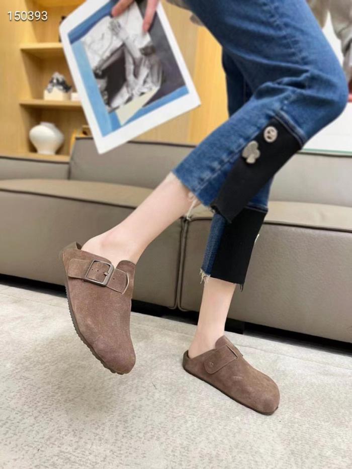 Balenciaga Sunday Mules 'Tan Matte Calfskin'