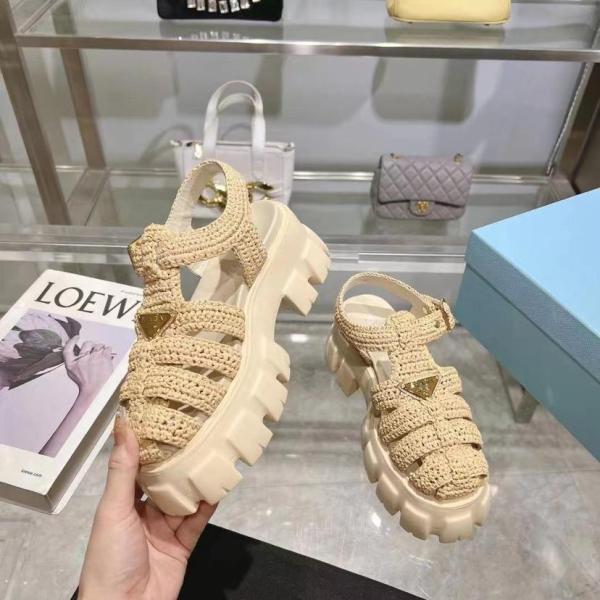 Prada Monolith Foam Rubber 55mm Sandals 1X138N_70N_F0018_F_055