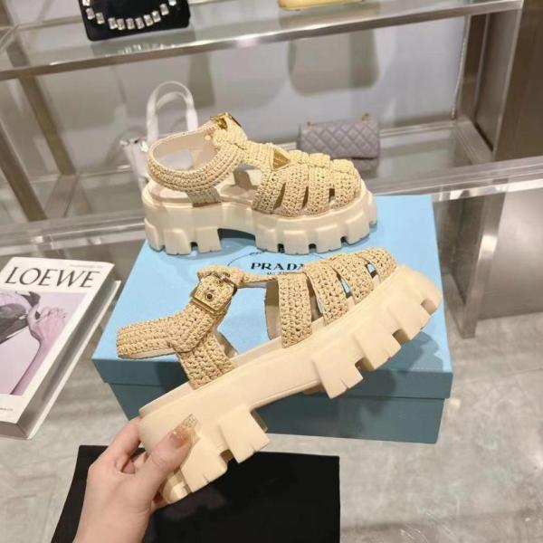 Prada Monolith Foam Rubber 55mm Sandals 1X138N_70N_F0018_F_055