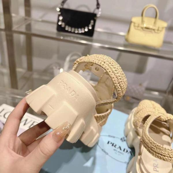 Prada Monolith Foam Rubber 55mm Sandals 1X138N_70N_F0018_F_055