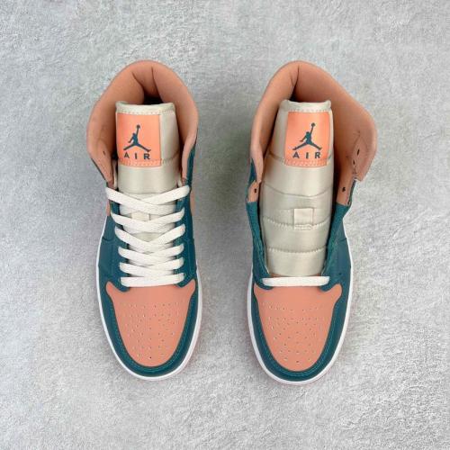 Jordan 1 Mid Dark Teal Green (W)