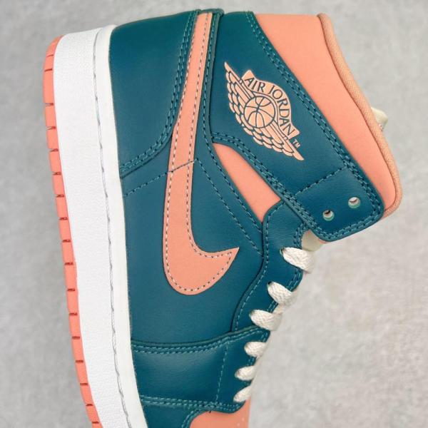 Jordan 1 Mid Dark Teal Green (W)