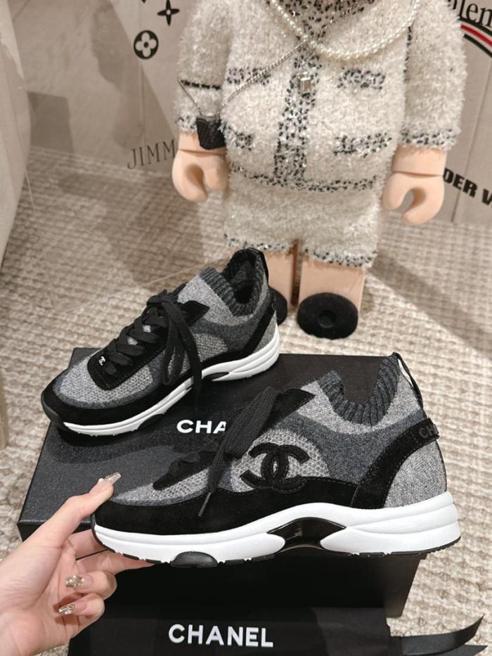 Chanel Fabric & Suede Calfskin