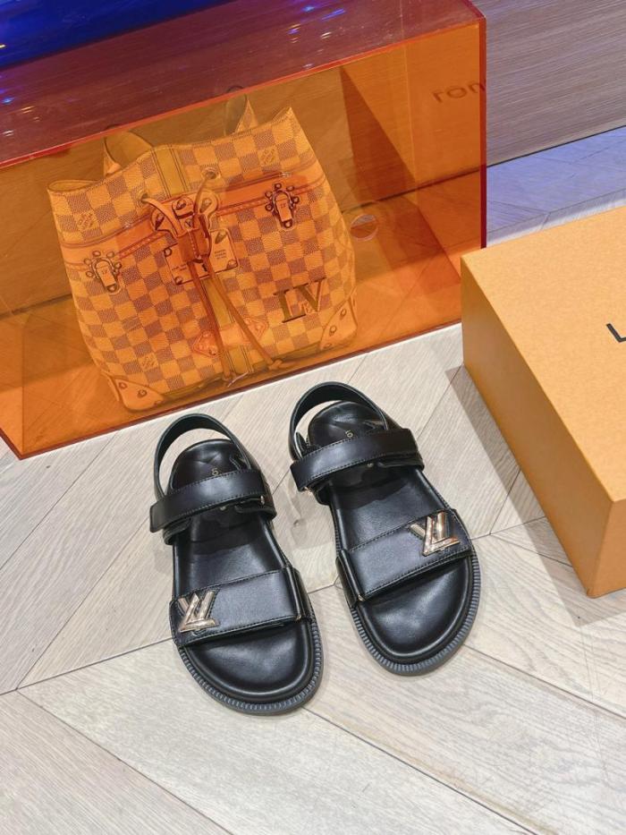 Louis Vuitton 1ACG0R LV Sunset Flat Comfort Sandal