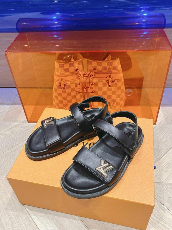 Louis Vuitton 1ACG0R LV Sunset Flat Comfort Sandal