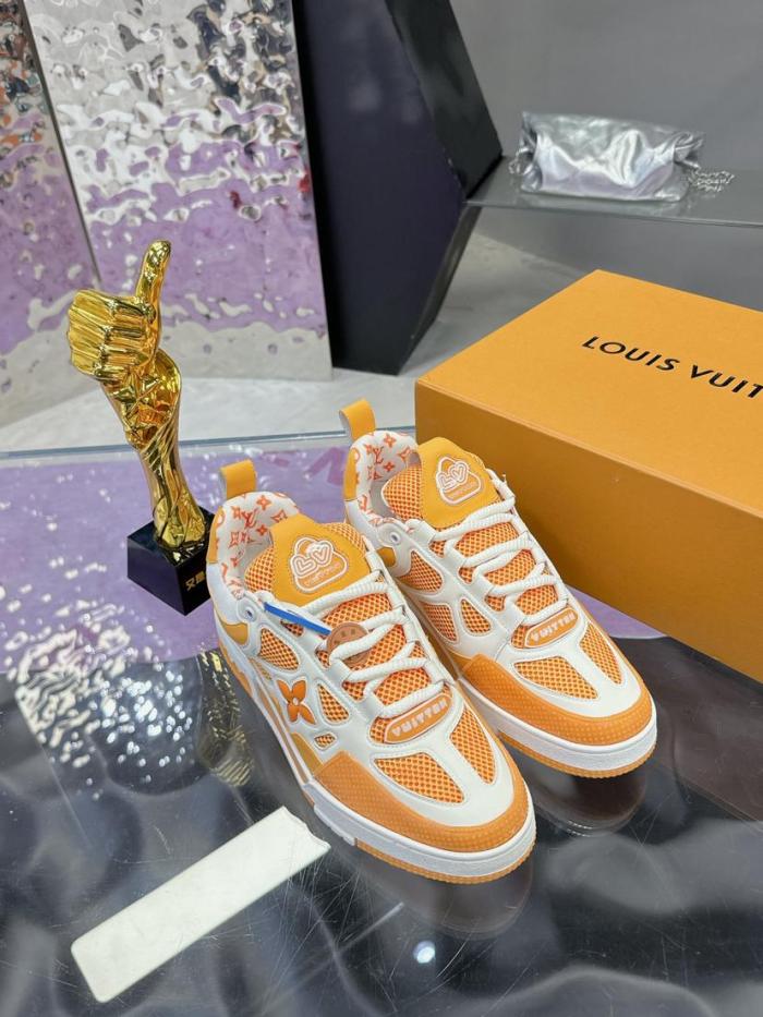 Louis Vuitton LV Skate Sneaker Yellow White