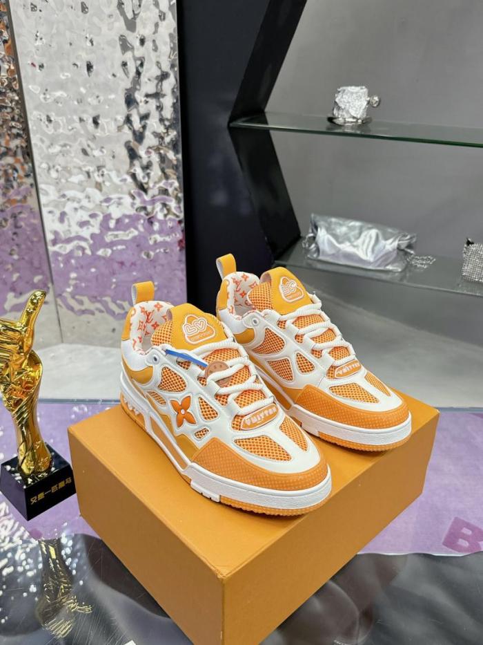 Louis Vuitton LV Skate Sneaker Yellow White
