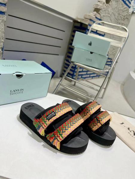 Suicoke Moto Lanvin VabLVN Black