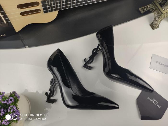 Saint Laurent OPYUM PUMPS IN PATENT LEATHER  TOTAL HEEL HEIGHT: 11 CM / 4.3 INCHES 4720111TVVV1000