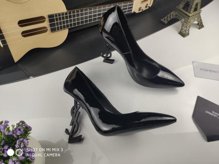 Saint Laurent OPYUM PUMPS IN PATENT LEATHER  TOTAL HEEL HEIGHT: 11 CM / 4.3 INCHES 4720111TVVV1000