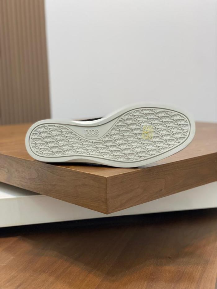 Dior Granville Loafer Black Suede and Dior Oblique Jacquard 3LO131ZYJ_H969