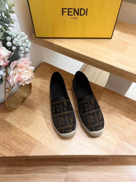 Fendi TIMELESS Espadrilles FF jacquard fabric espadrilles 7P1409AJZGF1LQB