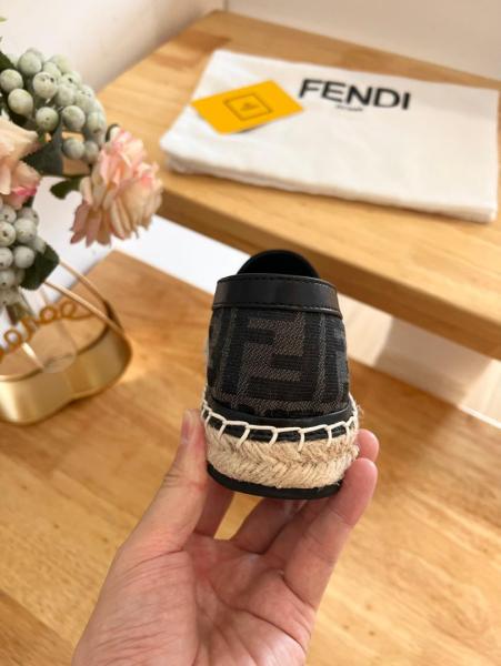 Fendi Espadrilles FF jacquard fabric espadrilles 7P1409AJZGF1HGT