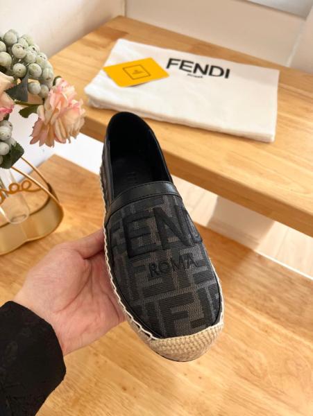 Fendi Espadrilles FF jacquard fabric espadrilles 7P1409AJZGF1HGT