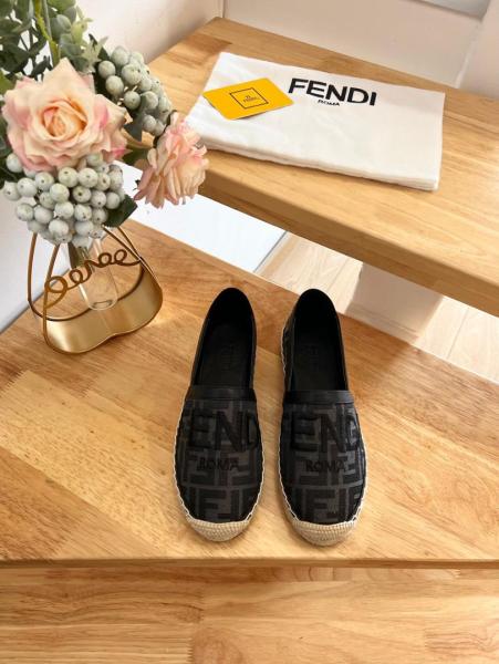 Fendi Espadrilles FF jacquard fabric espadrilles 7P1409AJZGF1HGT