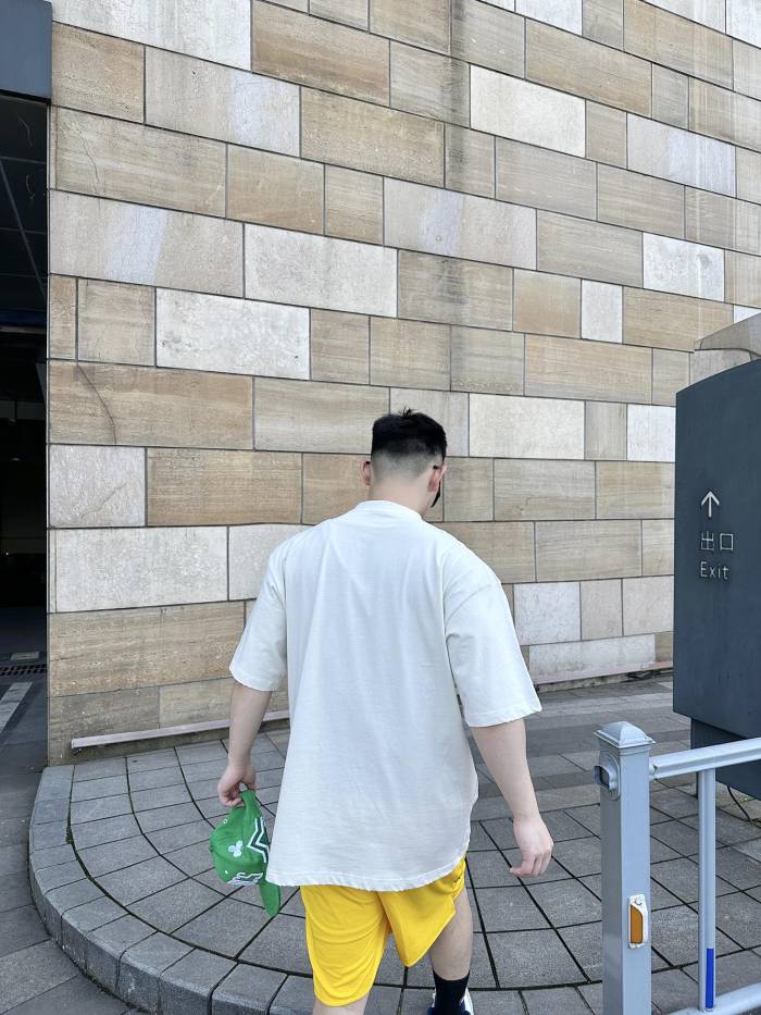 Balenciaga Graphic Printed Oversized T Shirt