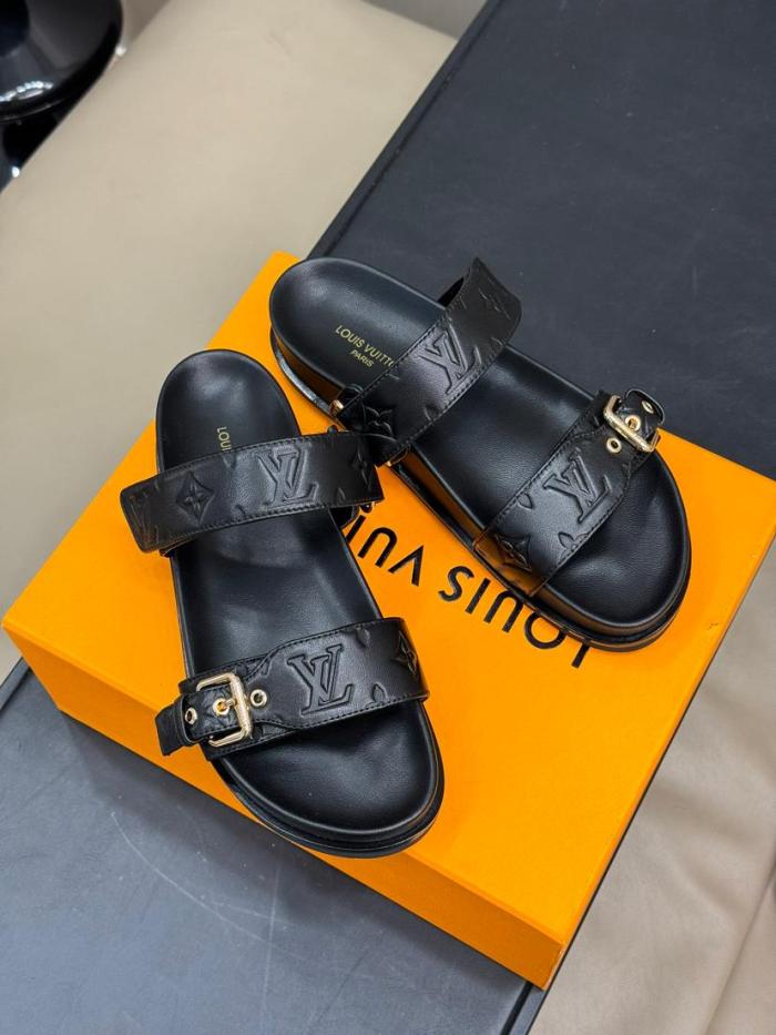 Louis Vuitton 1ABVNA Bom Dia Flat Comfort Mule