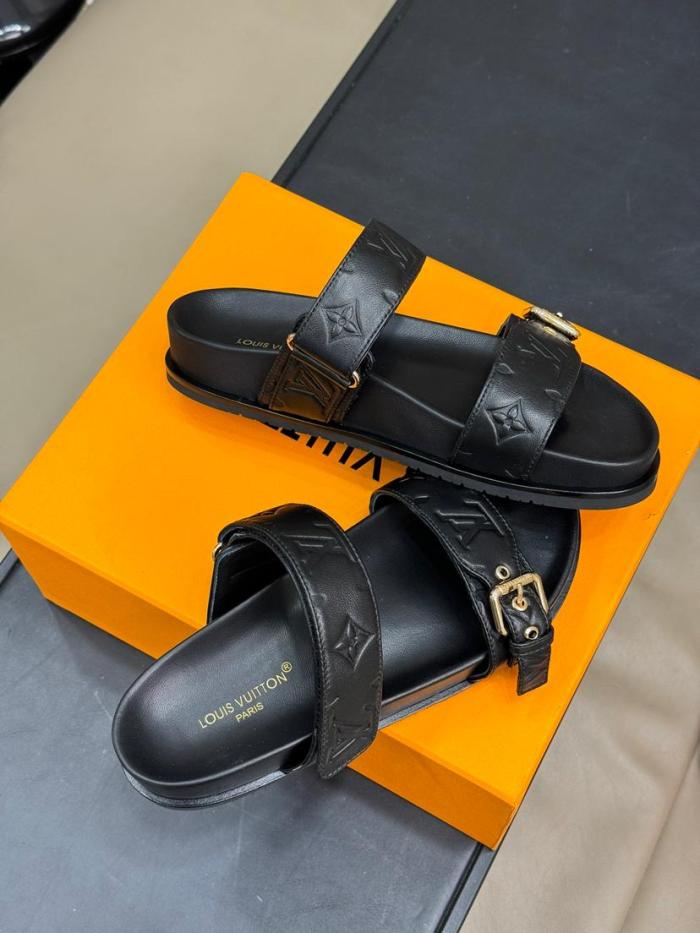 Louis Vuitton 1ABVNA Bom Dia Flat Comfort Mule