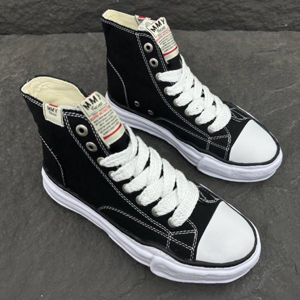 Maison Mihara Yasuhiro Peterson OG Sole Canvas High Black