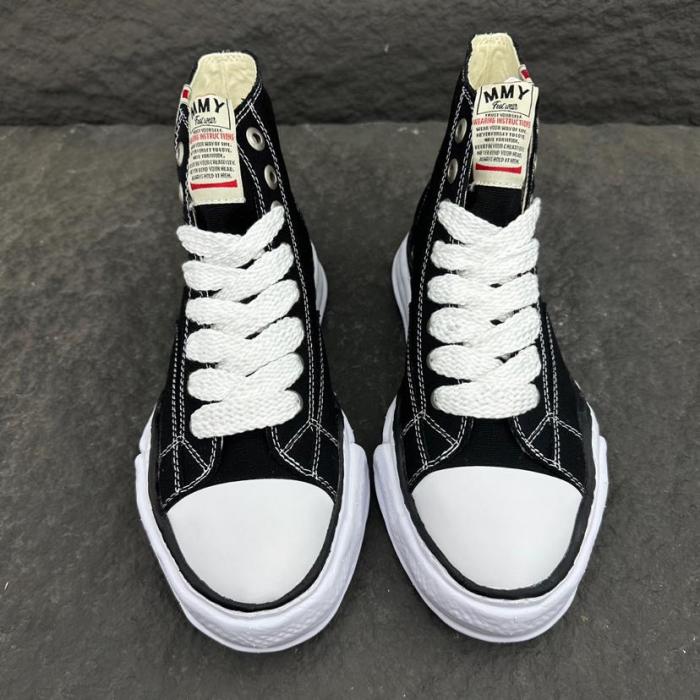 Maison Mihara Yasuhiro Peterson OG Sole Canvas High Black