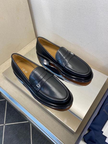 Dior Granville Loafer Black Smooth Calfskin 3LO129ZGK_H900