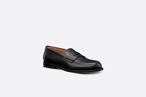Dior Granville Loafer Black Smooth Calfskin 3LO129ZGK_H900