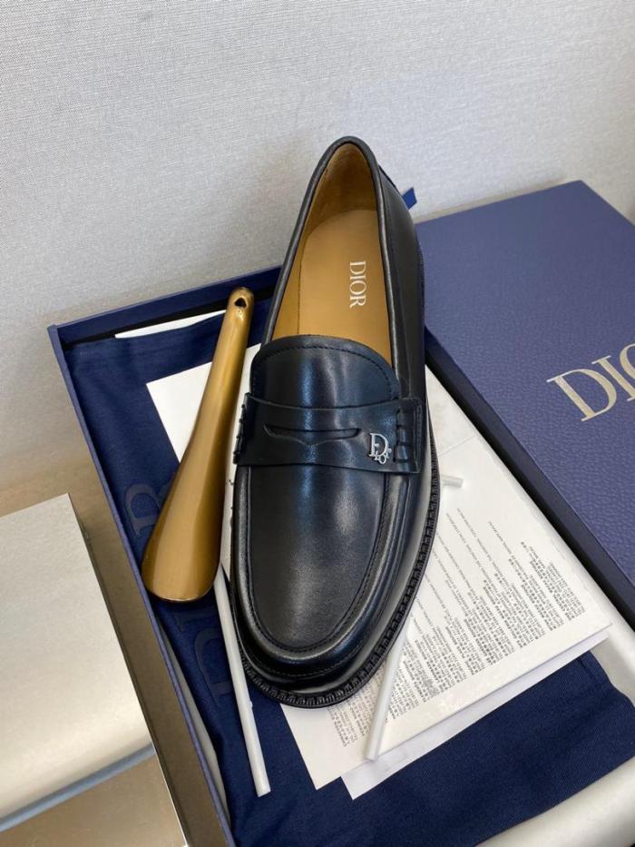 Dior Granville Loafer Black Smooth Calfskin 3LO129ZGK_H900